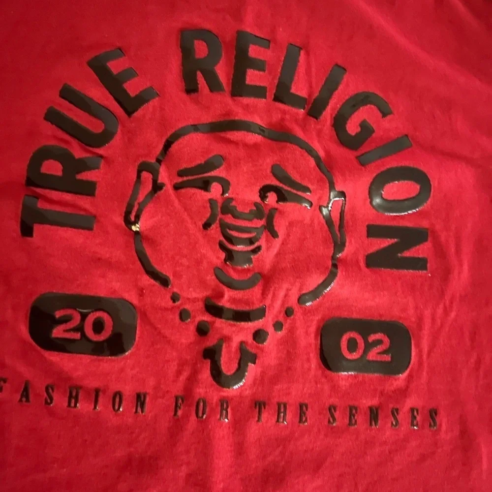 True Religion red Graphic Tee